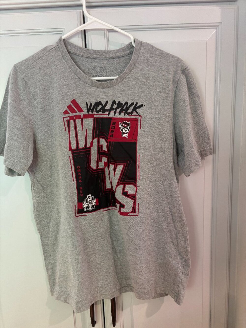 NC State 2024 Men's College World Series t-shirt